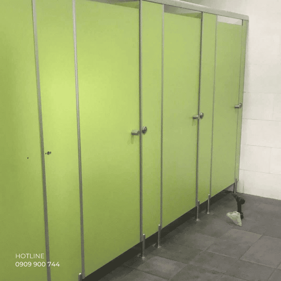 Tấm Compact HPL nhà vệ sinh