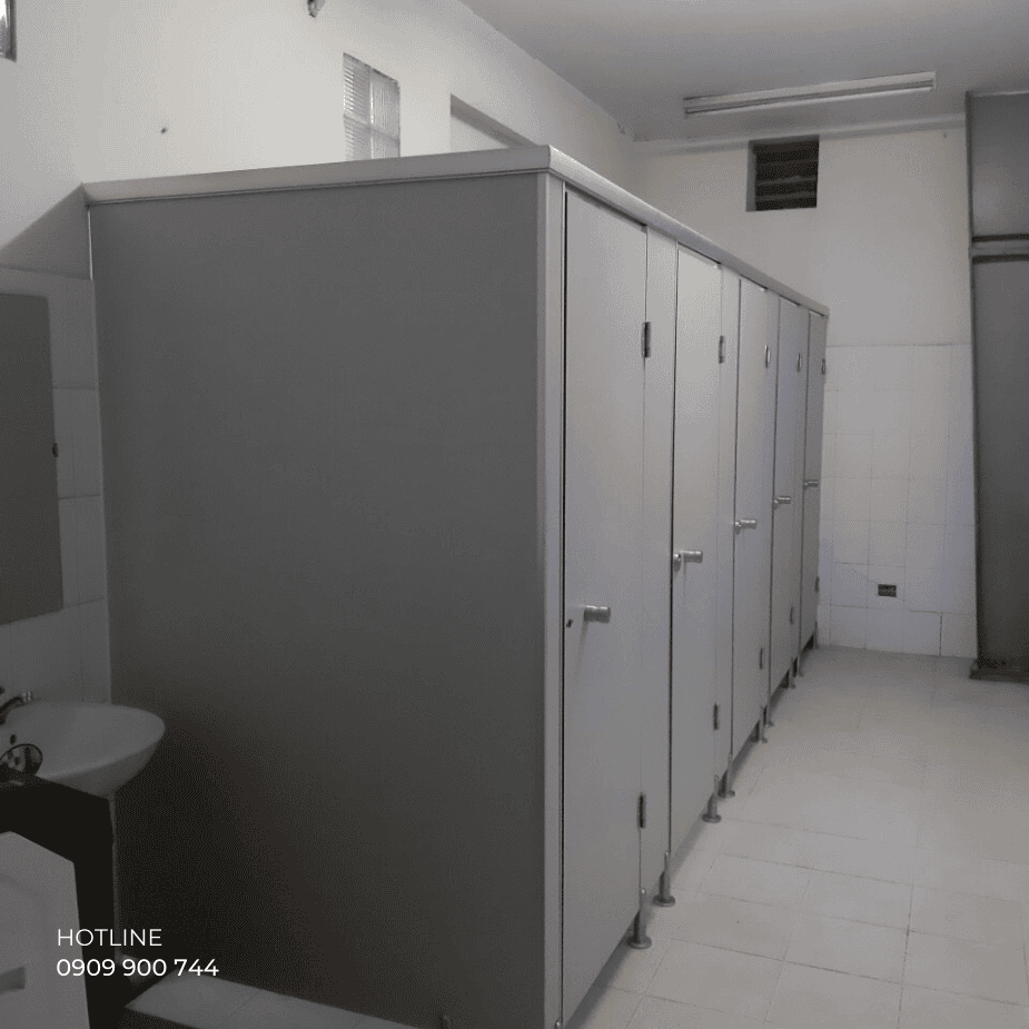 Tấm Compact HPL màu xám