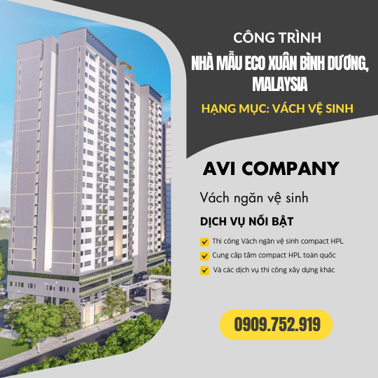 Công Trình Thi Công Vách Ngăn Vệ Sinh Tại Nhà Mẫu Eco Xuân Bình Dương