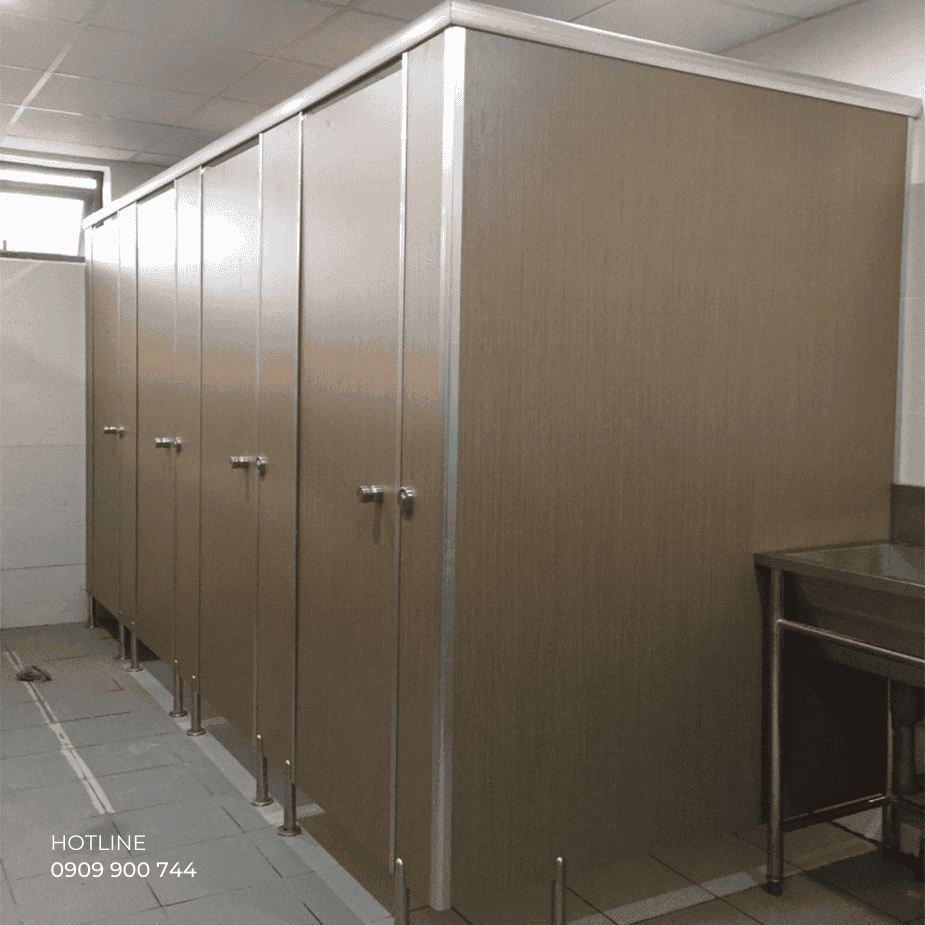 Vách ngăn Compact HPL trường học